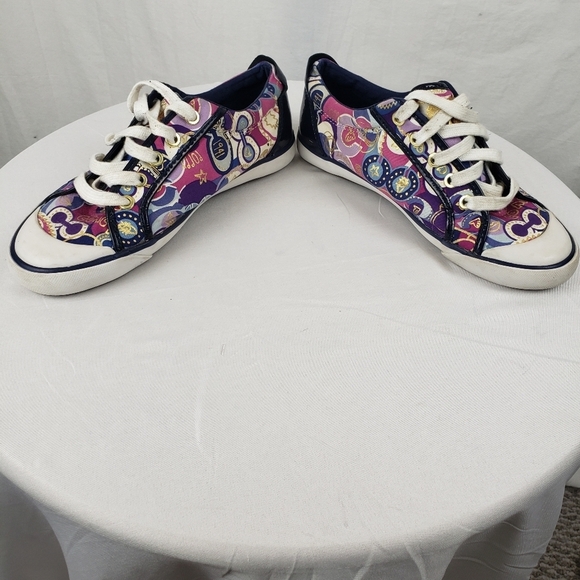 Coach Barrett Poppy Multicolor Fashion Shoe Sz 7M - Picture 7 of 8